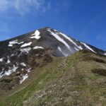 La parte superiore con lo strappo finale 