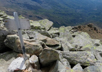 Dalla vetta l'alpe dell'Uja