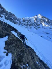 Il lungo traverso che ci attende (e un po' di ravanage)