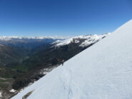 In salita su ottima neve