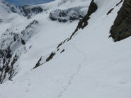 Il traverso per uscire dalla parete