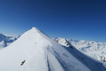 la cima dell'Aouille