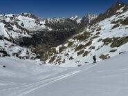 La discesa su tappeto firn