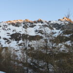 al centro in alto la Tete de Cretes