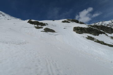 questa slavina si è staccata oggi