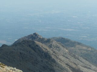 la bella cresta percorsa