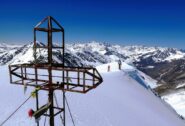 Arrivo in cima