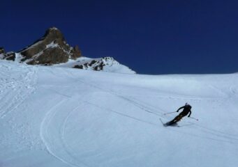 Firn impeccabile anche sotto le Rossette