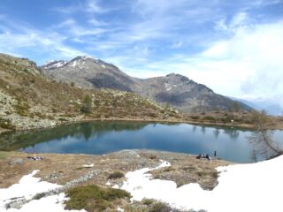 Arrivando al Lago Vernouille.