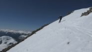 Partenza dalla cima