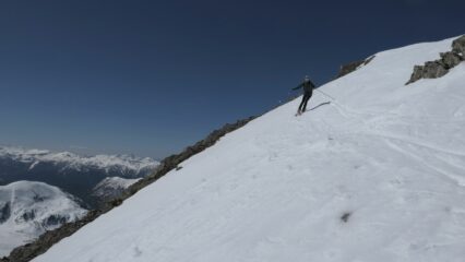 Partenza dalla cima