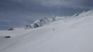 Al centro l'Aiguillette e l'anticima