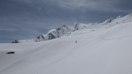 Al centro l'Aiguillette e l'anticima