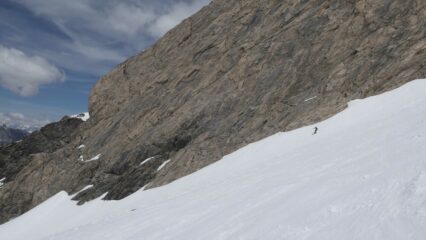 Discesa dalla sella d'Asti