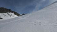 Discesa verso il ref. Agnel