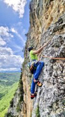 Pino Calandrella in apertura del 5° tiro.