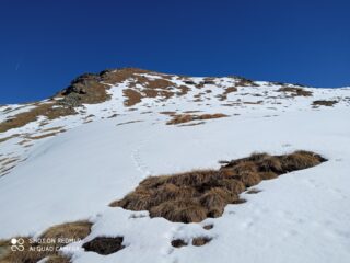 parte alta della salita