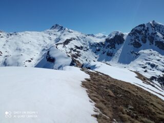 dalla vetta verso il Corno Vitello