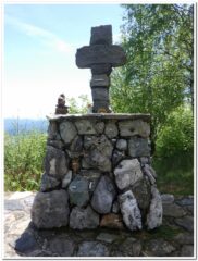 Accanto al rifugio Ca Mea