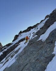 L'ingresso in misto del primo nevaio