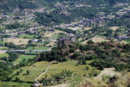 Castello di Ussel salendo a Bellecombe da Chatillon