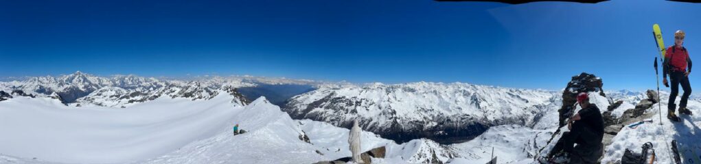 panorama dalla vetta