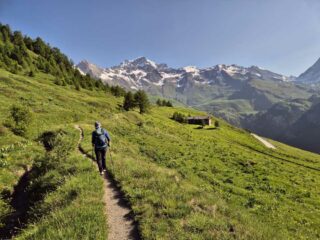 sentiero alla partenza