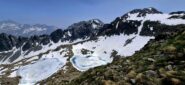 Laghi della Valletta Piccola ancora ghiacciati