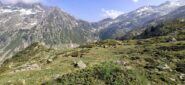 Discesa dal colletto sotto il monte d'Ischietto verso il Sabbione