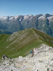 salita alla Rocca d'Orel