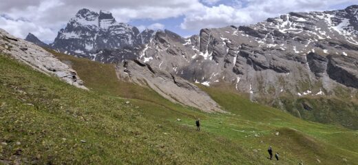 In discesa nel vallone Bonafonte