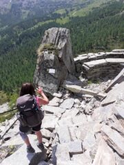 Altro Fortino militare sul percorso di discesa.