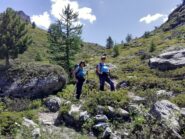 Prendiamo il sentiero.