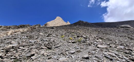 Discesa sotto la sella d'Asti