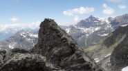 la cima sud salendo alla nord..