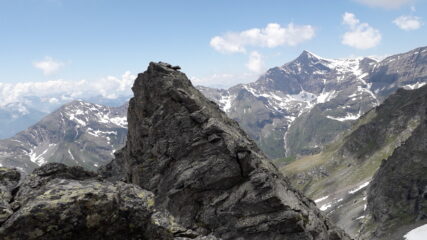 la cima sud salendo alla nord..