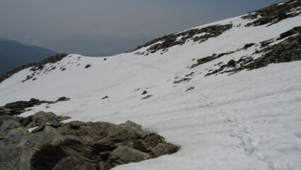 Il traverso innevato