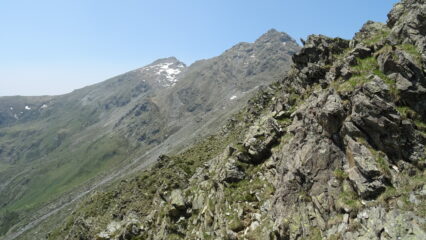 Cruvin e Lunella dal traverso sotto la Maritano