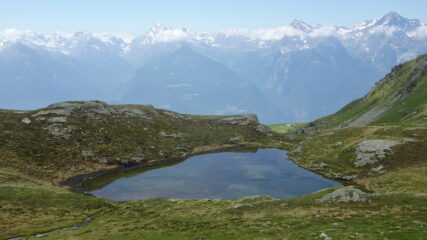 bel laghetto prima del colle