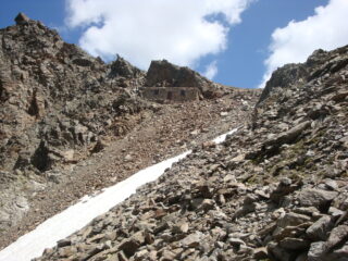 colle Lausa dal pendio di discesa