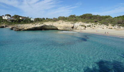 Partenza trek da Cala Domingos