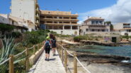 Sulla litoranea di Colonia Sant Jordi.