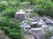 Ponte Schiarante e l' attuale passaggio 