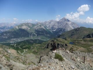Panorama salendo a Le Chenaillet