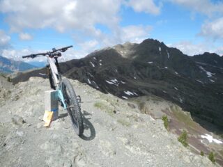 Cima Saurel e vista verso Mont Gimont