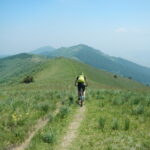 discesa verso il Monte della Ciabra