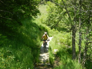 single track verso la Borgata Roi
