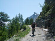 parte alta della salita