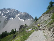 in vista del Passo della Mulattiera