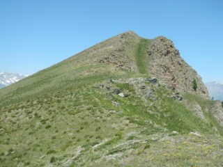 Il Monte Carlei visto dalla dorsale est